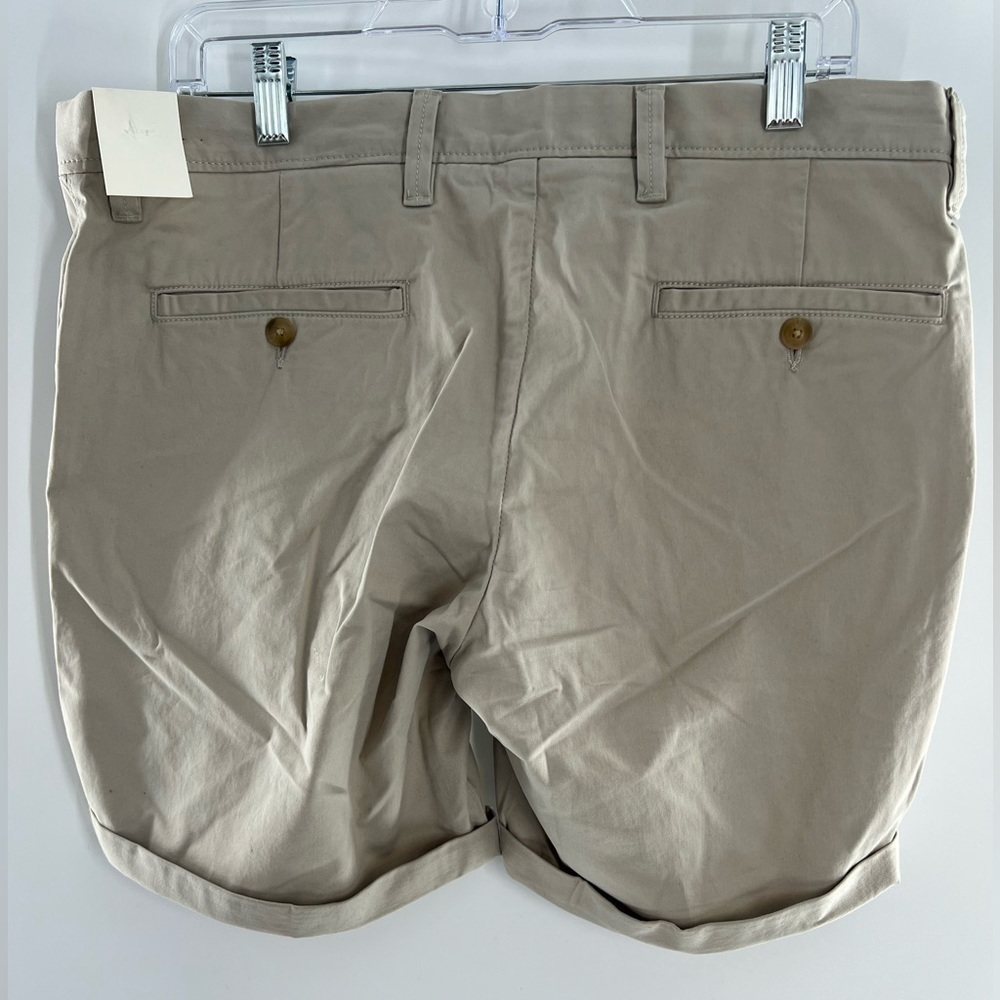 OPEN EDIT SKINNY FIT SHORTS KHAKI TAN MENS
